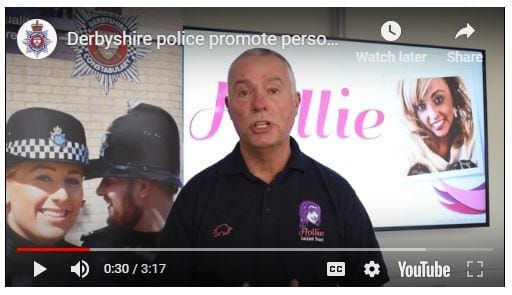 Derbyshire Police Promote Hollie Guard