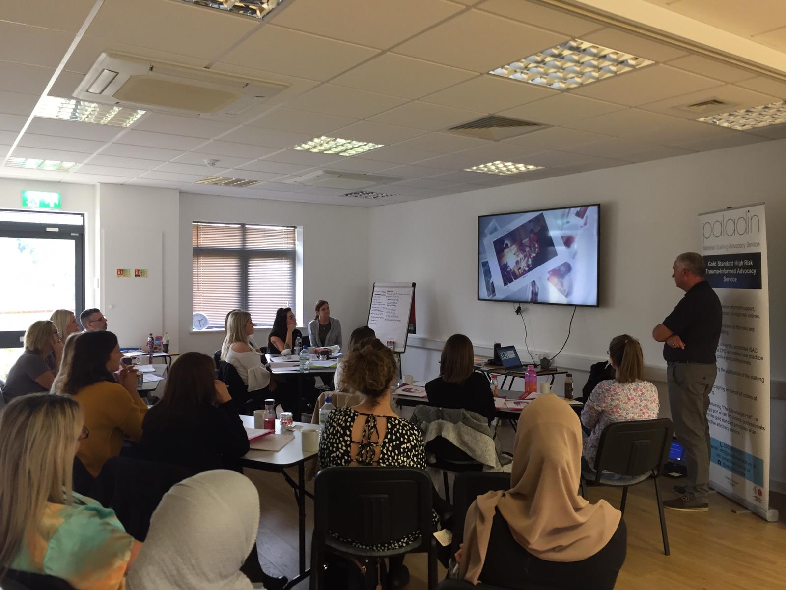 Nick Gazzard training Paladin ISACs