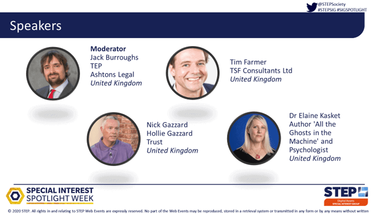 Nick Gazzard speaker for STEP