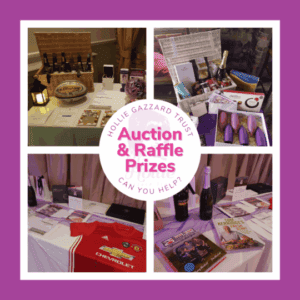 Hollie Gazzard Trust raffle and auction prizes